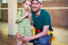 Дмитрий Чеботарев с дочерью