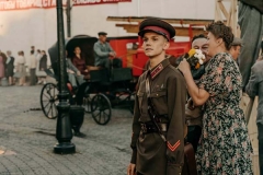 Владислав Миллер на съемках фильма